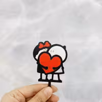 تاپر چوبی گرافیکی کد2