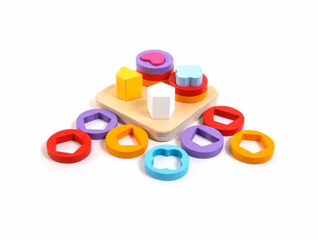 پایه اشکال مونته سوری چوبی