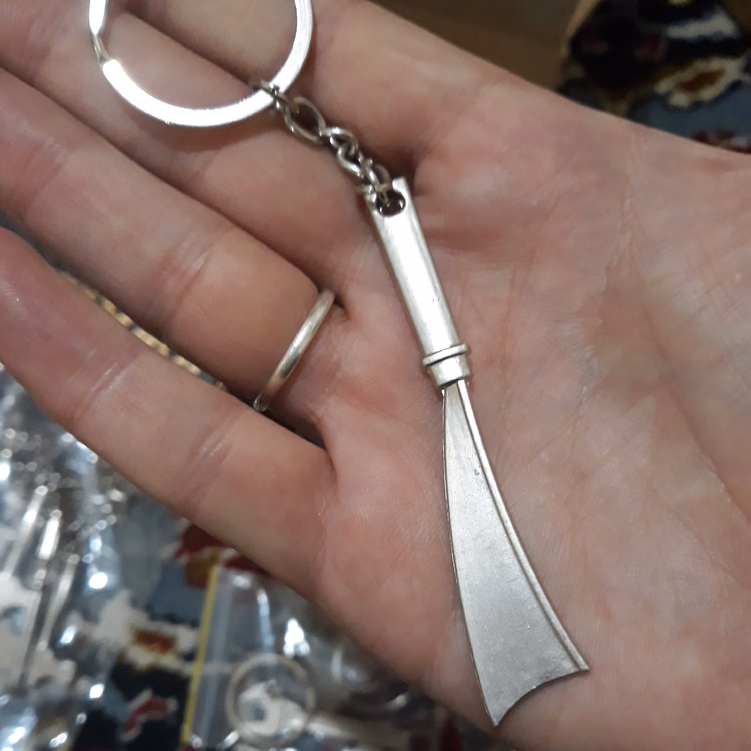 جاکلیدی جاسوییچی ابزارطرح اسکنه خارجی مینیاتوری کلکسیونی دکوری تزیینی ماکتی کمیاب خاص