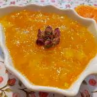 مربای سیب باشیره انگور پخته شده