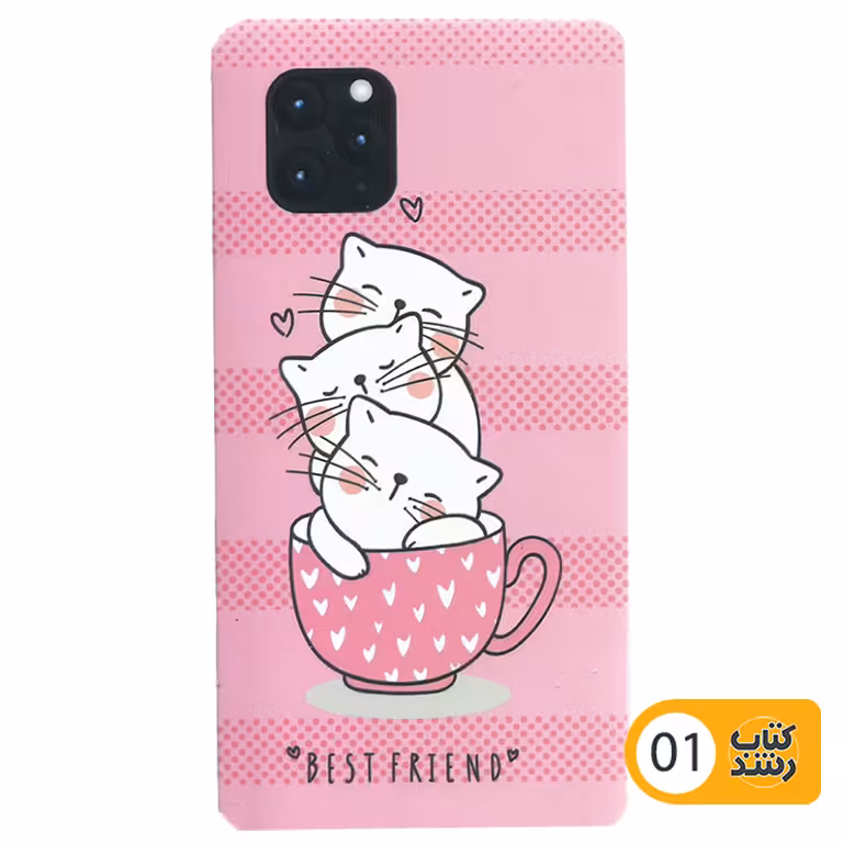 دفترچه یادداشت فانتزی 80 برگ مدل گوشی اپل