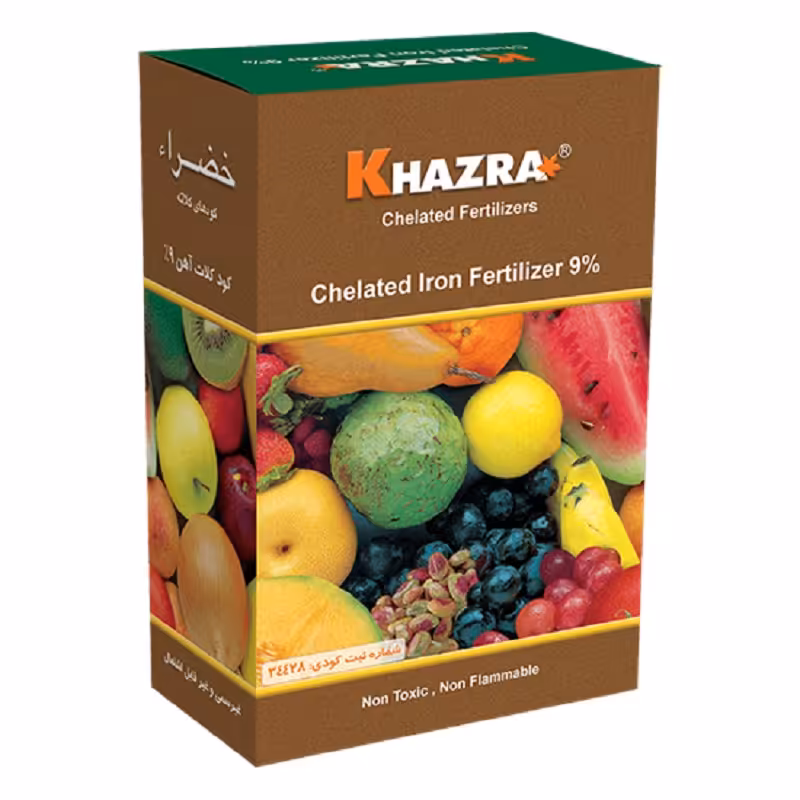 نانو کود کلات آهن خضراء 9 درصد وزن1 کیلوگرم