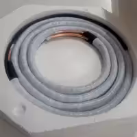 لوله مسی ( پک 5 متری ) کولر گازی 24 و 30 هزار  به همراه کابل و نوار عایق (پس کرایه)