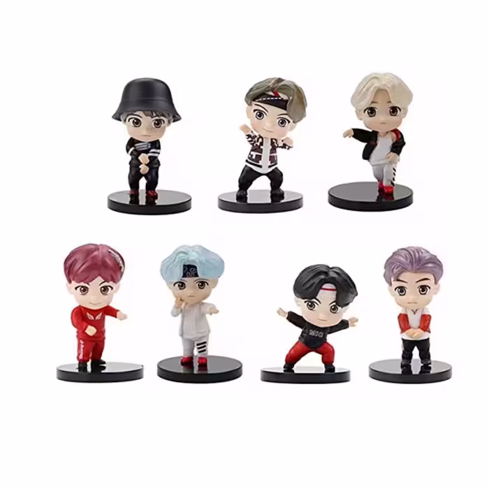 فیگور فله مدل BTS بسته هفت عددی کد چهار