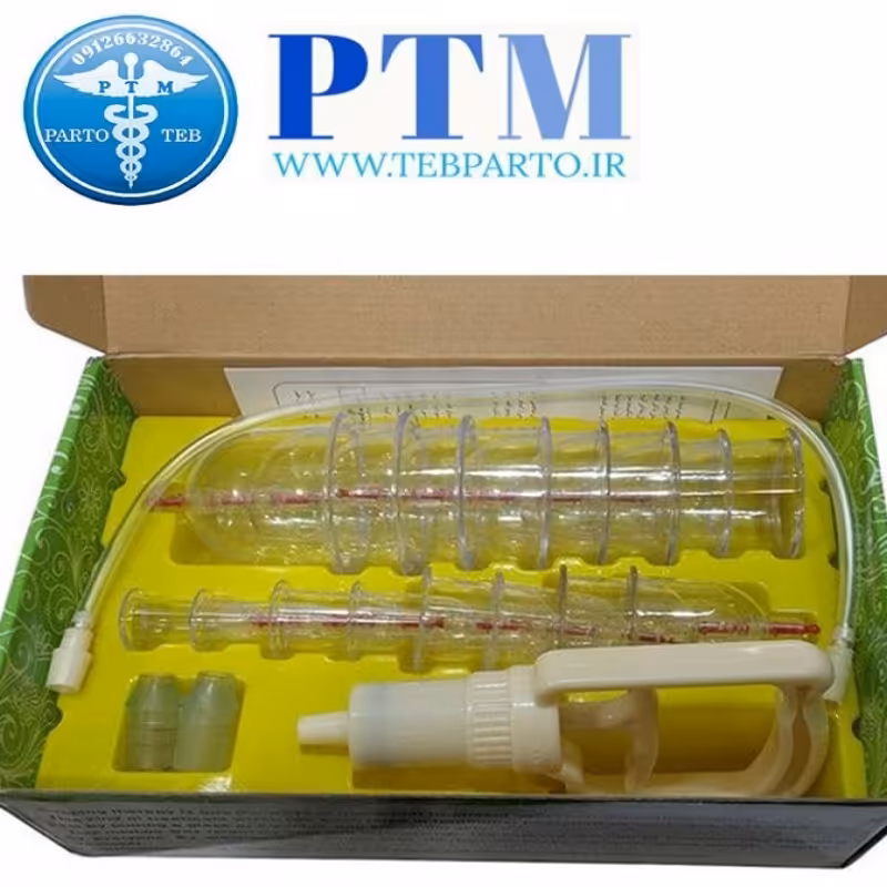 دستگاه حجامت بادکش 16 لیوان، دسته بزرگ