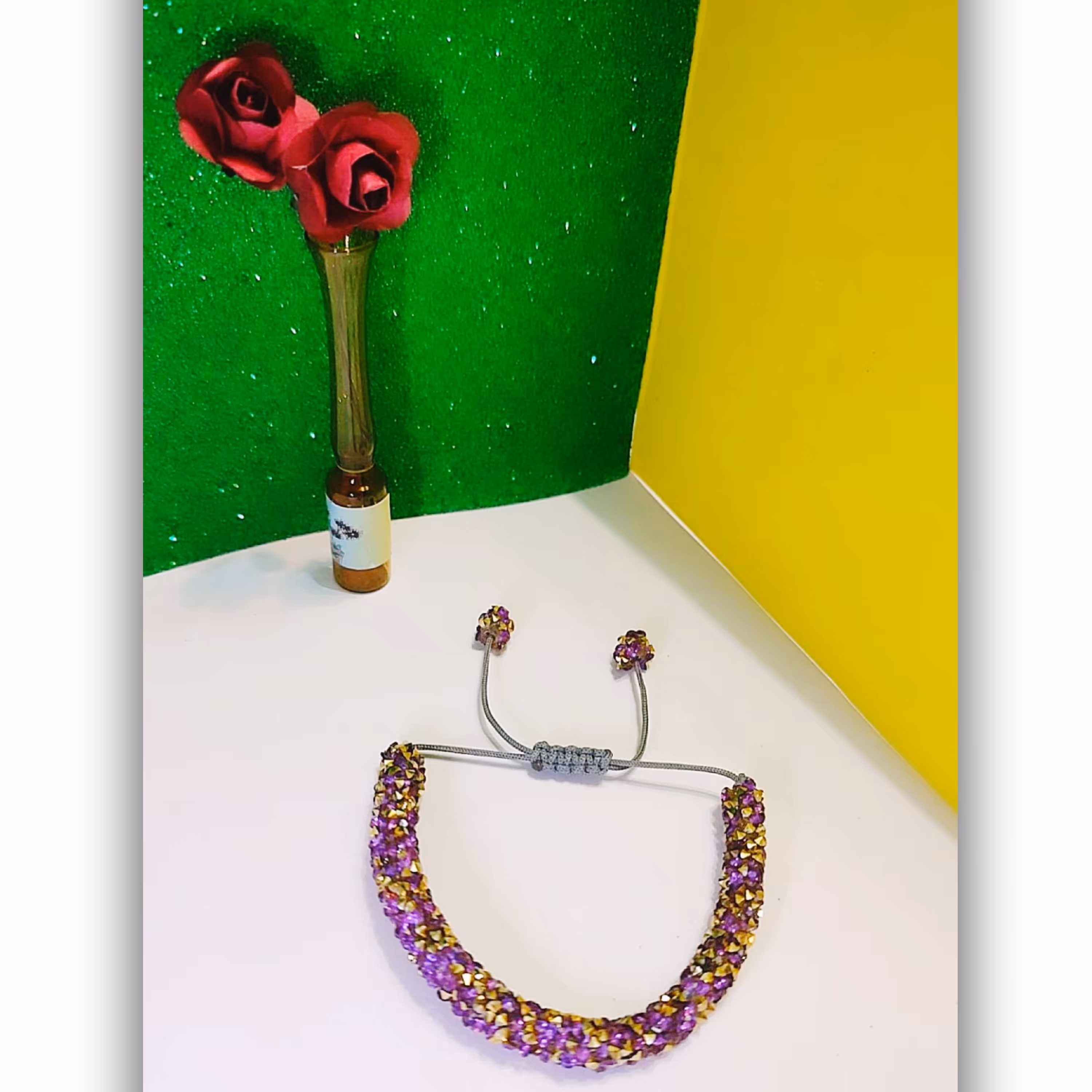 دستبند سوارسکی نگینیDB03