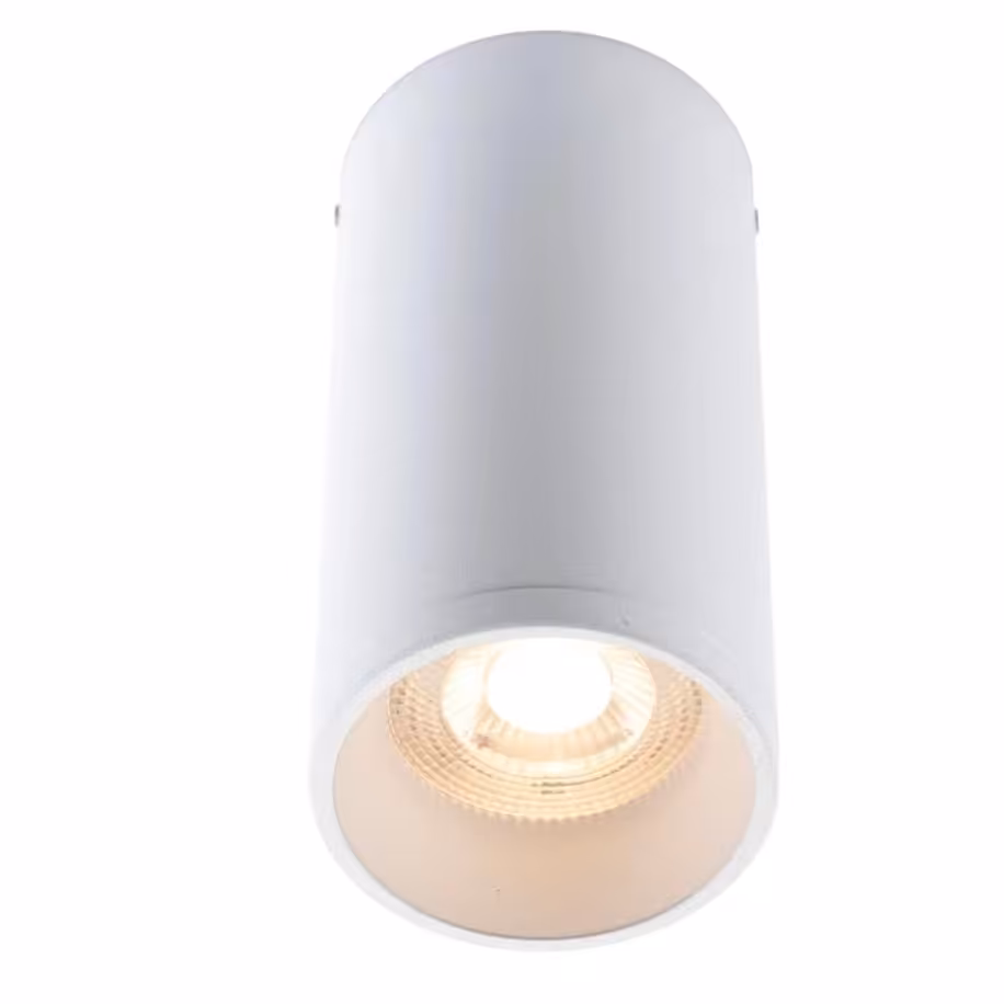 چراغ استوانه بدنه سفید 10 وات 20 سانت 