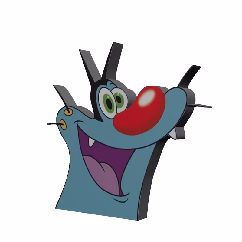 استیکر کنسول طرح اوگی کد 611