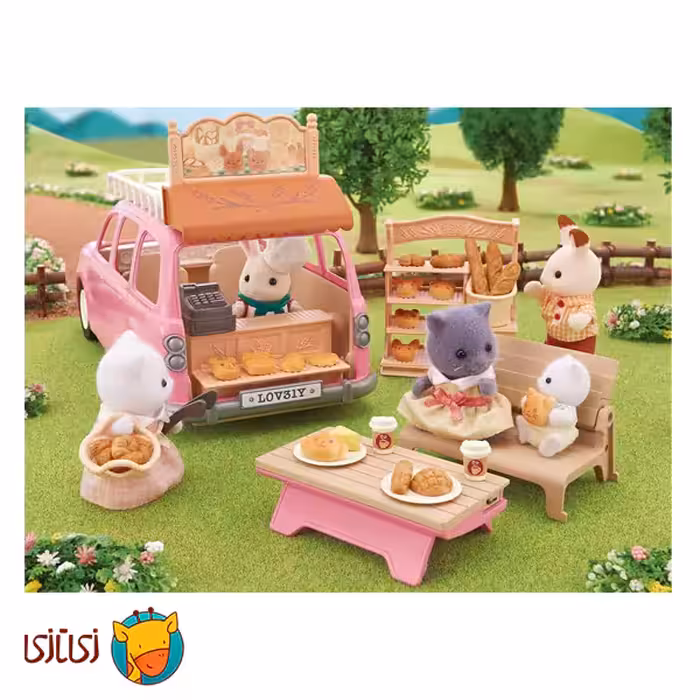 اسباب بازی سیلوانیان فامیلیز کد 5536 Sylvanian Families Bakery Shop Set