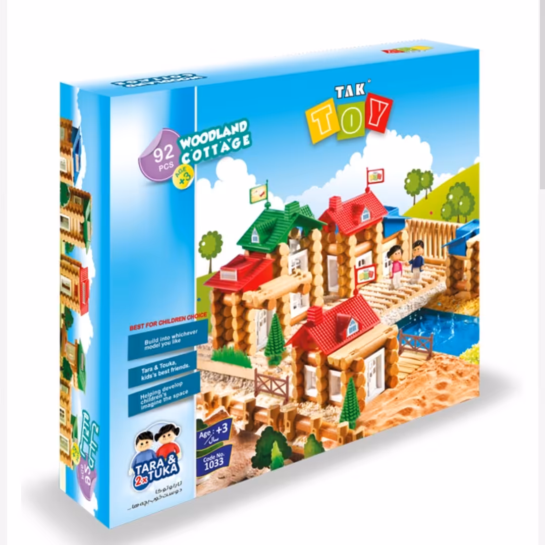 کلبه جنگلی تک توی 92 تکهTak Toy

