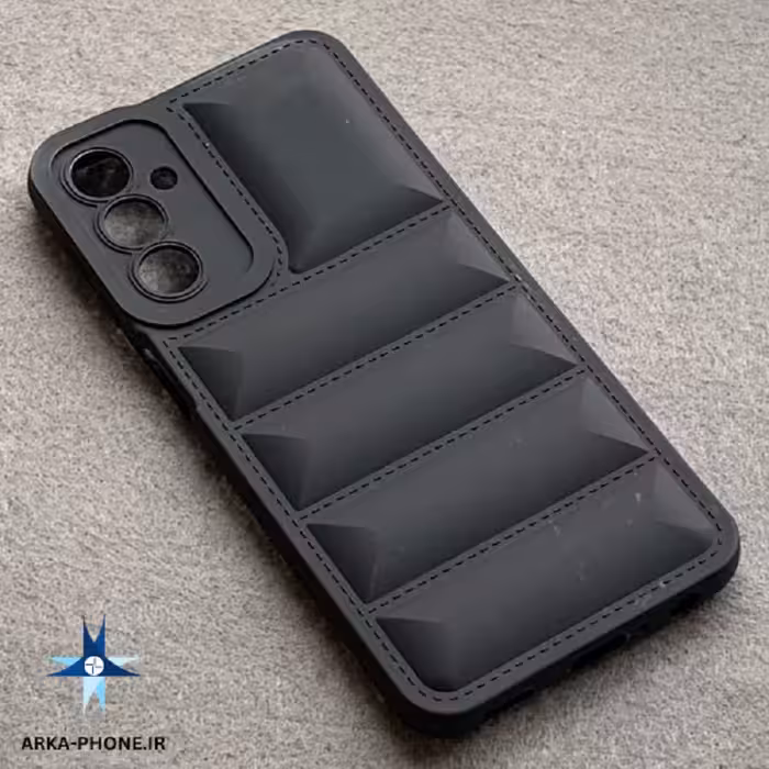 قاب گوشی Galaxy A14 سامسونگ سیلیکونی ژله ای پافر محافظ لنز دار