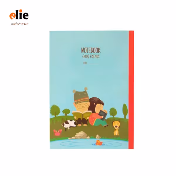 دفتر 40 برگ پاپکو سری پرونوت طرح 2