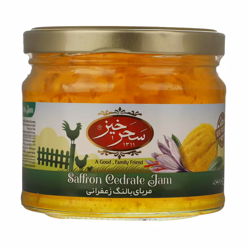 مربای بالنگ زعفرانی سحرخیز - 400 گرم