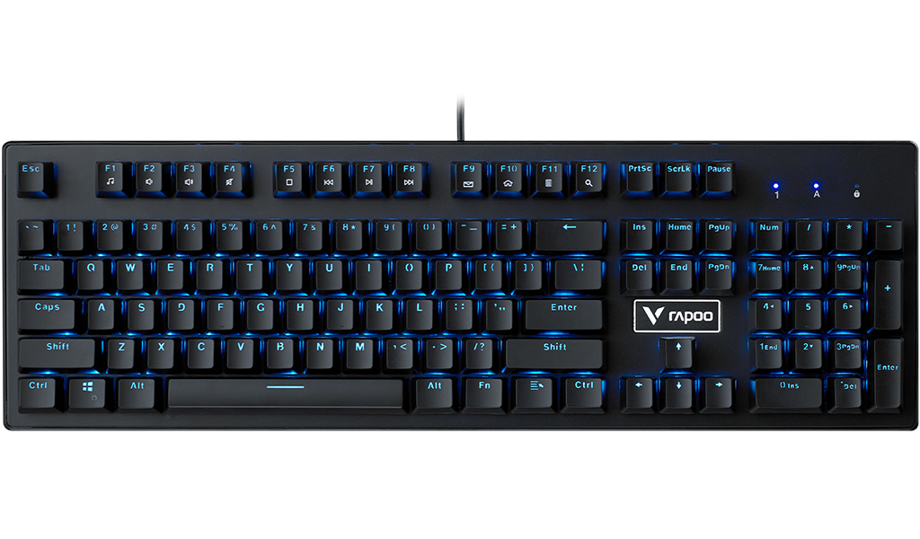 کیبورد مکانیکی گیمینگ ضد آب رپو KEYBOARD WATER PROOF GAMING RAPOO V510