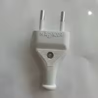 دوشاخه تخت(بسته 100 عددی)کیفیت معمولی سفید