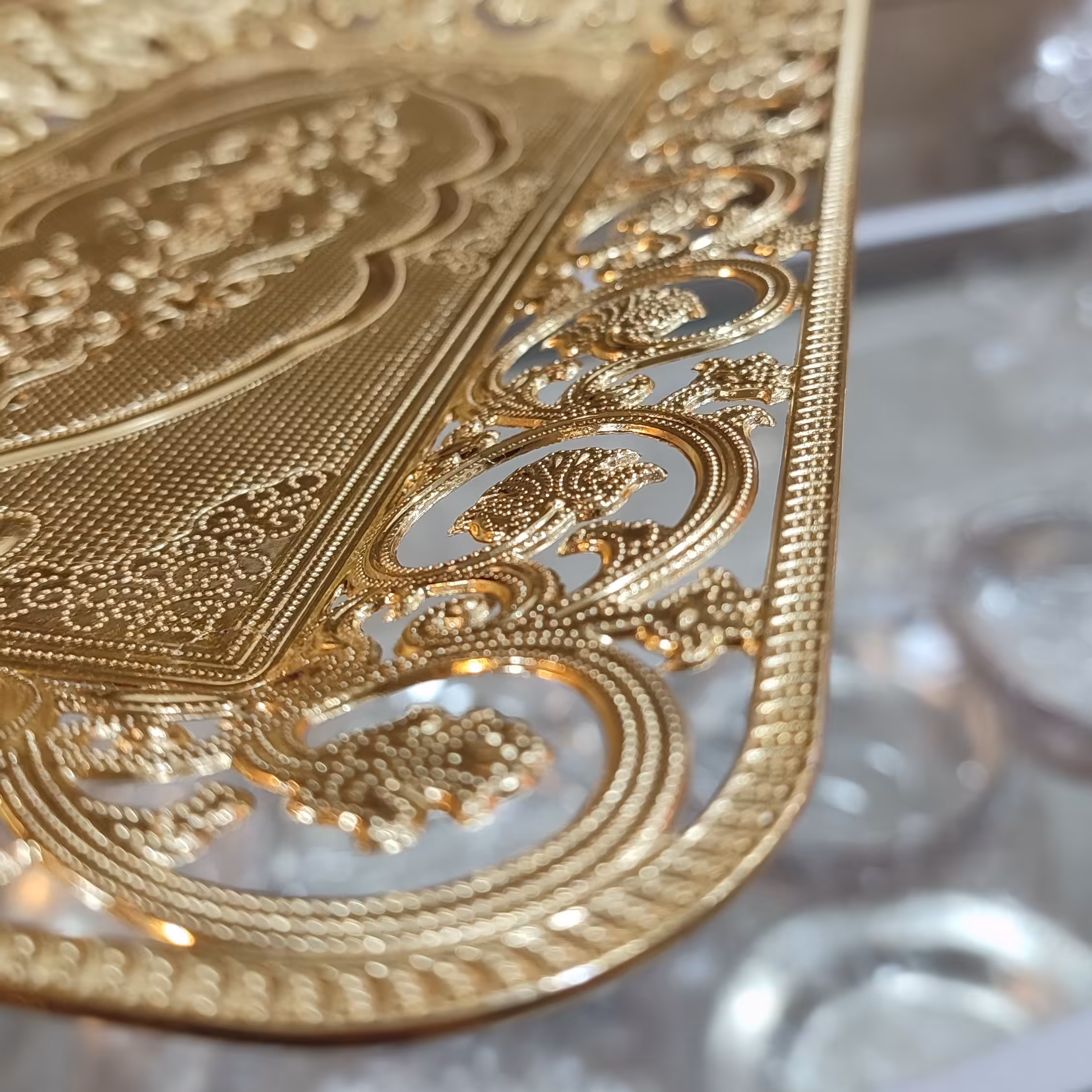 سینی طلایی  سیلور