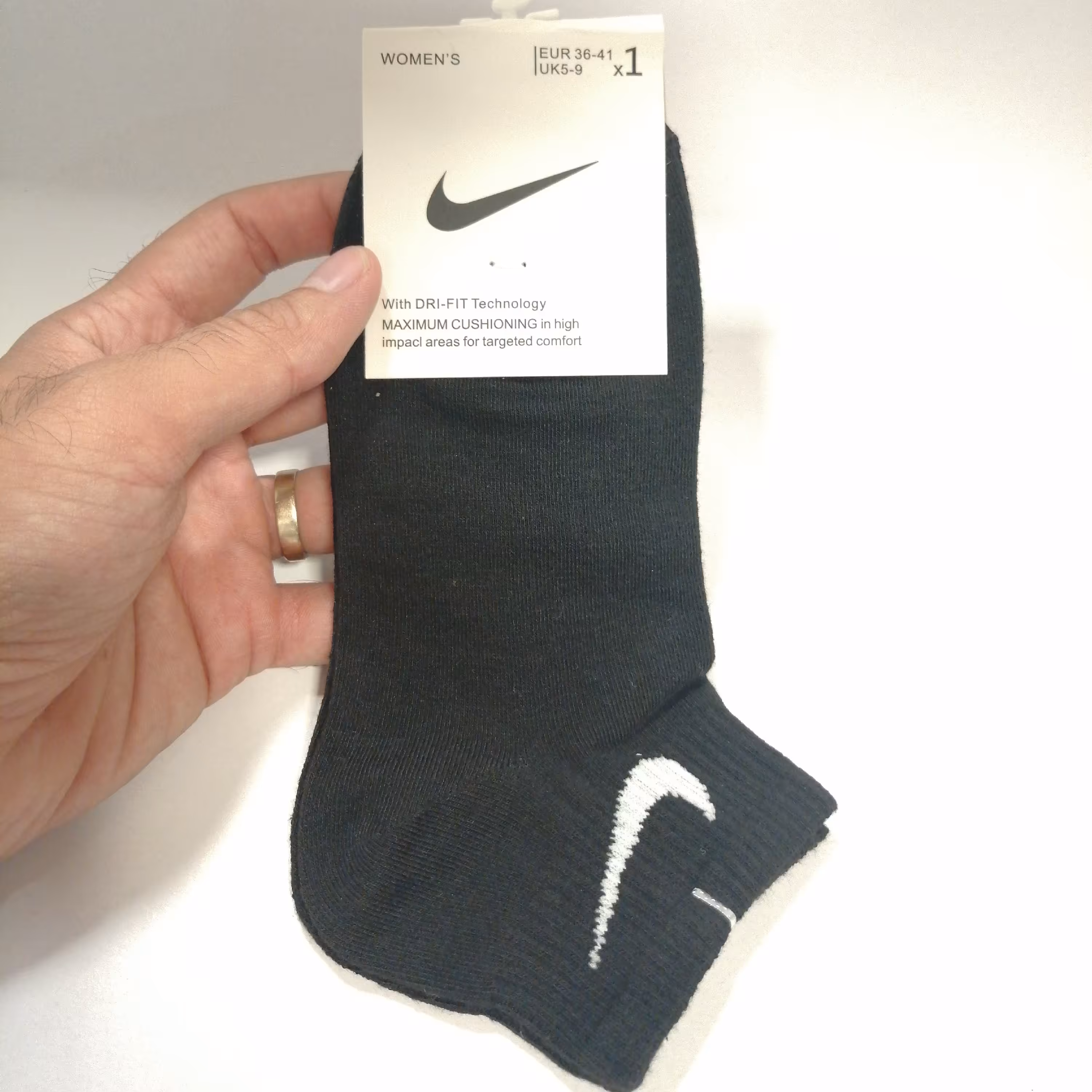 جوراب مشکی ساده