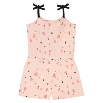 جامپسوت بچگانه برند آلمانی lupilu سایز 4تا6 سال رنگ صورتی لوپیلو