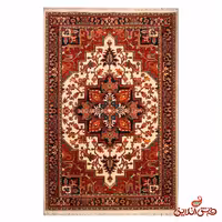 فرش ساوین کد 1273 کرم