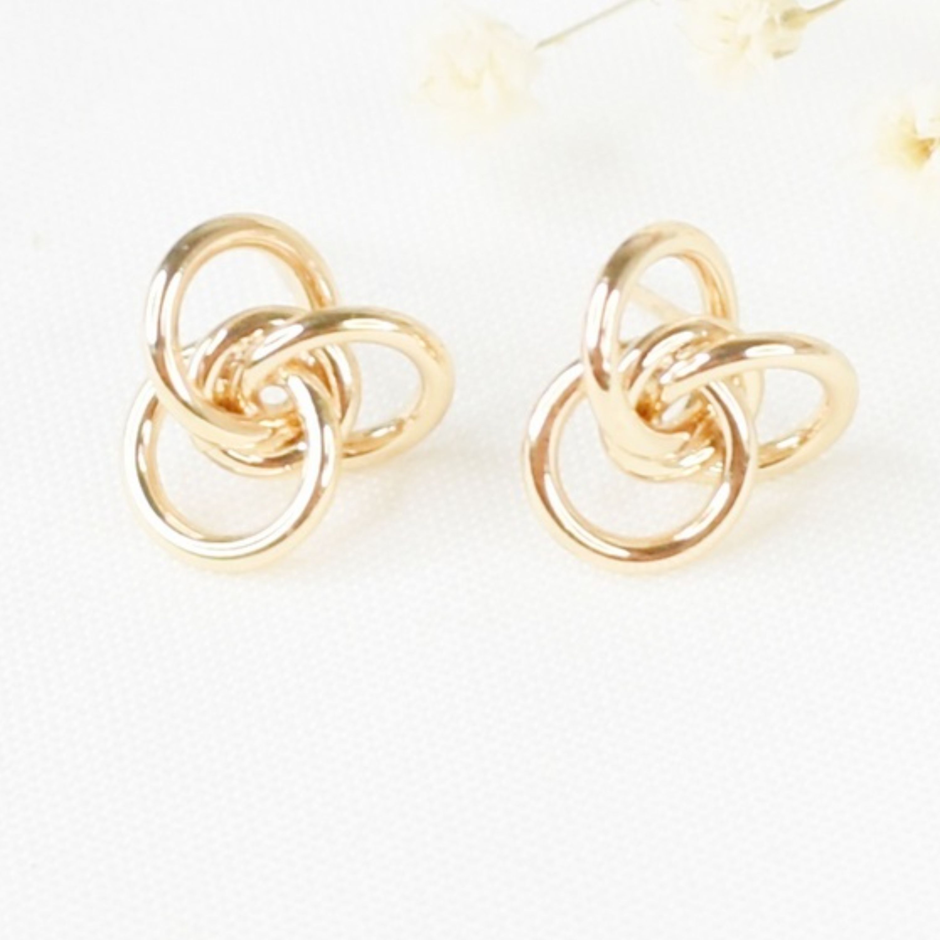 گوشواره ژوپینگ میخی کد 6990