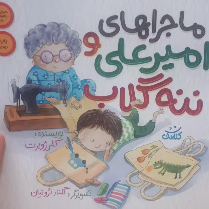 کتاب ماجراهای امیر علی و ننه گلاب