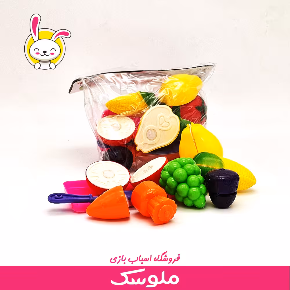 اسباب بازی آموزشی میوه برشی کوچک