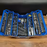 مجموعه ابزار و جعبه بکس 85 عددی باس