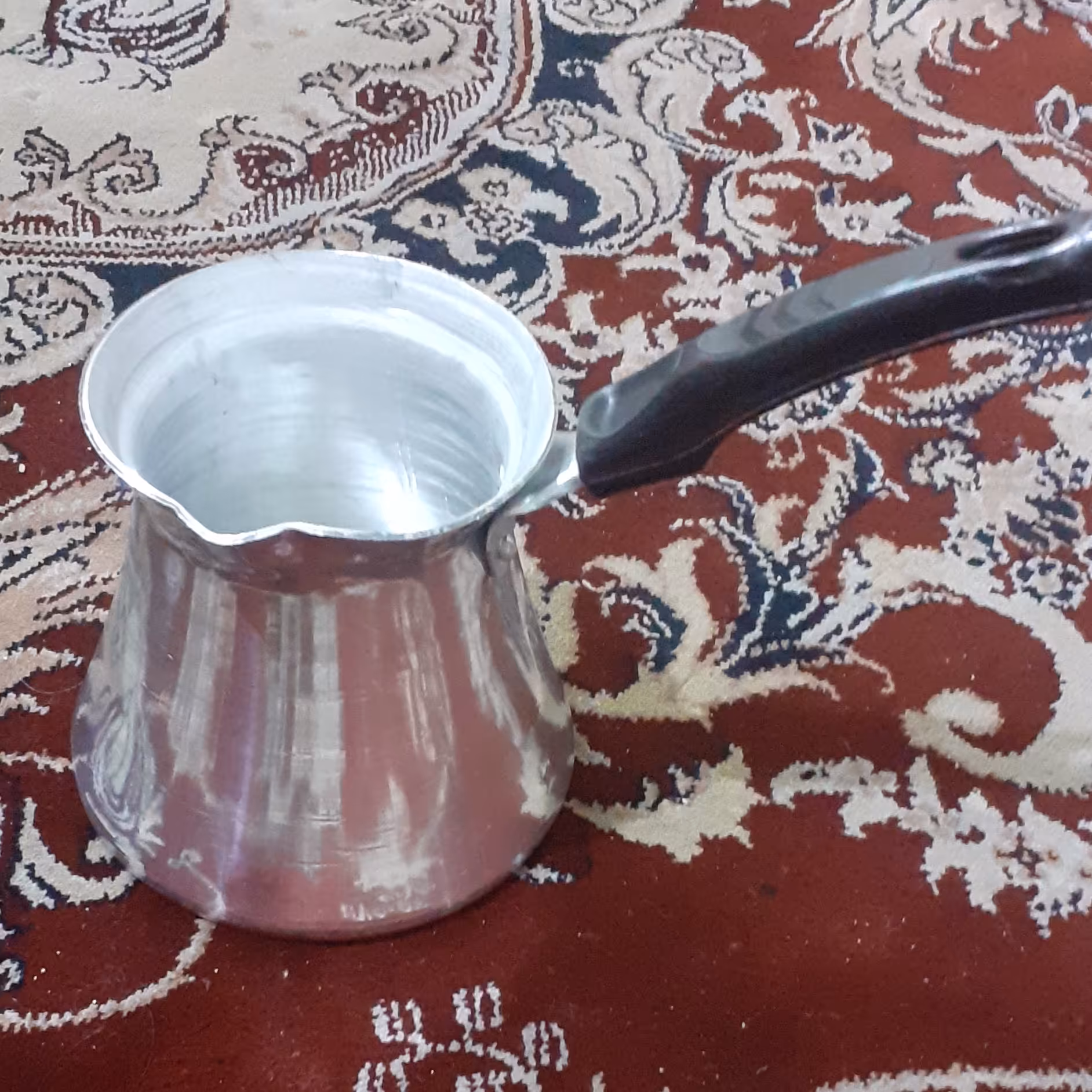 قهوه جوش،روحی ابکاری طرح استیل متوسط