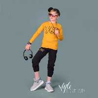 بلوز و شلوار پسرانه  سایز 60 طرح 361 درجه کد694n