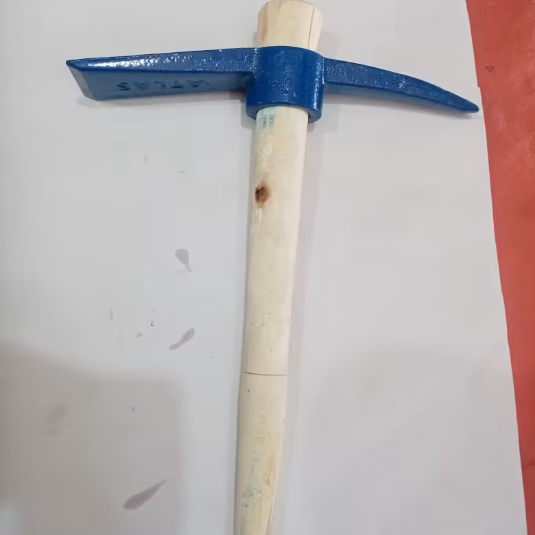 تیشه برقی با دسته چوبی