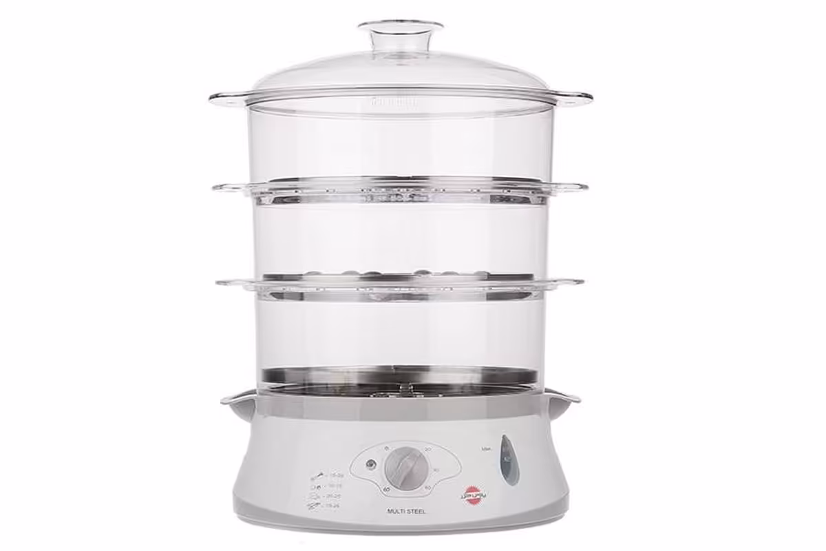 بخارپز پارس خزر مدل مولتی استیل