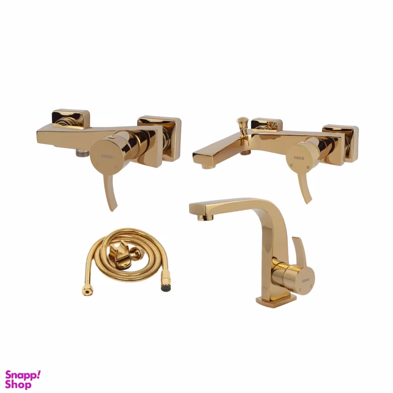 ست شیرآلات کسری مدل فیروزه کد 22 مجموعه 4 عددی