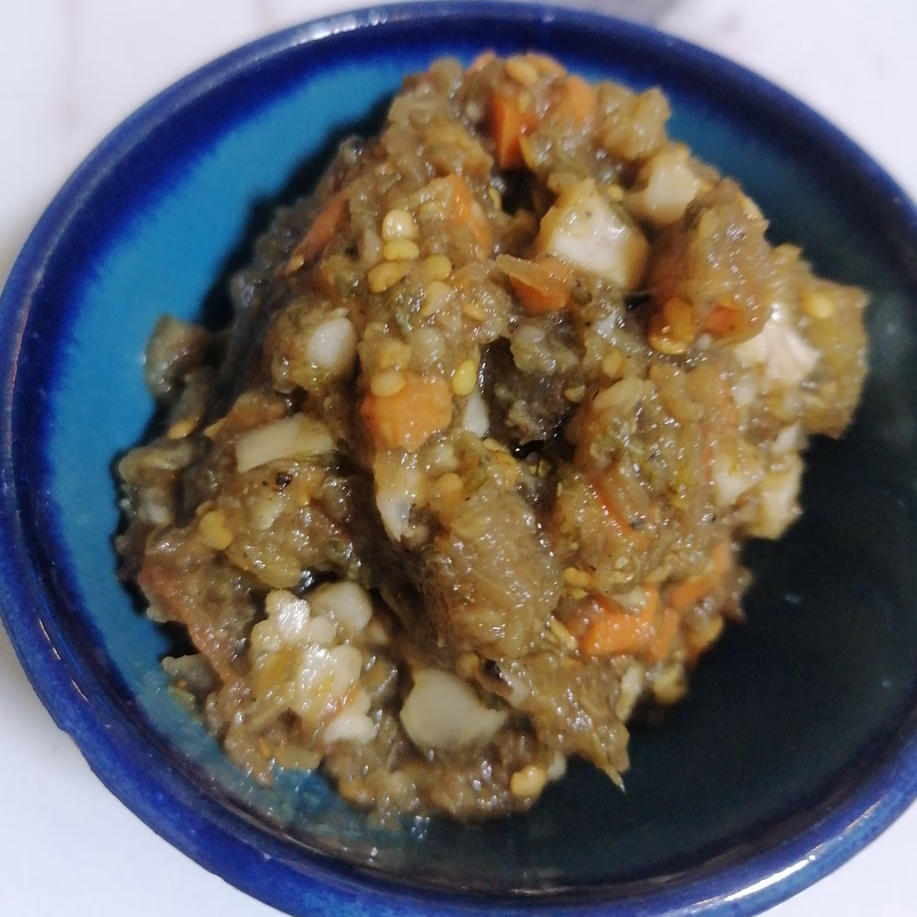 ترشی لیته خانگی درجه یک800 گرمی (پس کرایه)