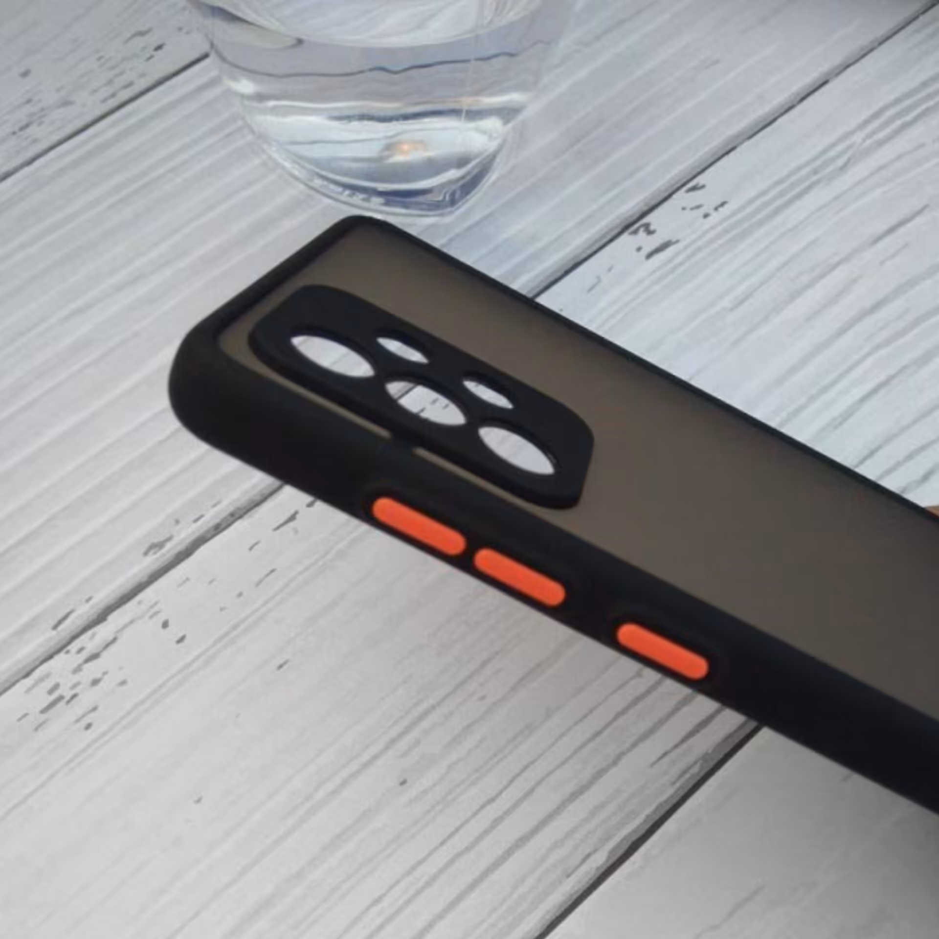 قاب سامسونگ A32 4g محافظ لنز دار پشت مات کیفیت عالی