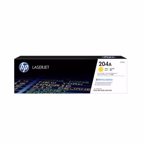 کارتریج لیزری زرد اچ پی مدل HP 204A