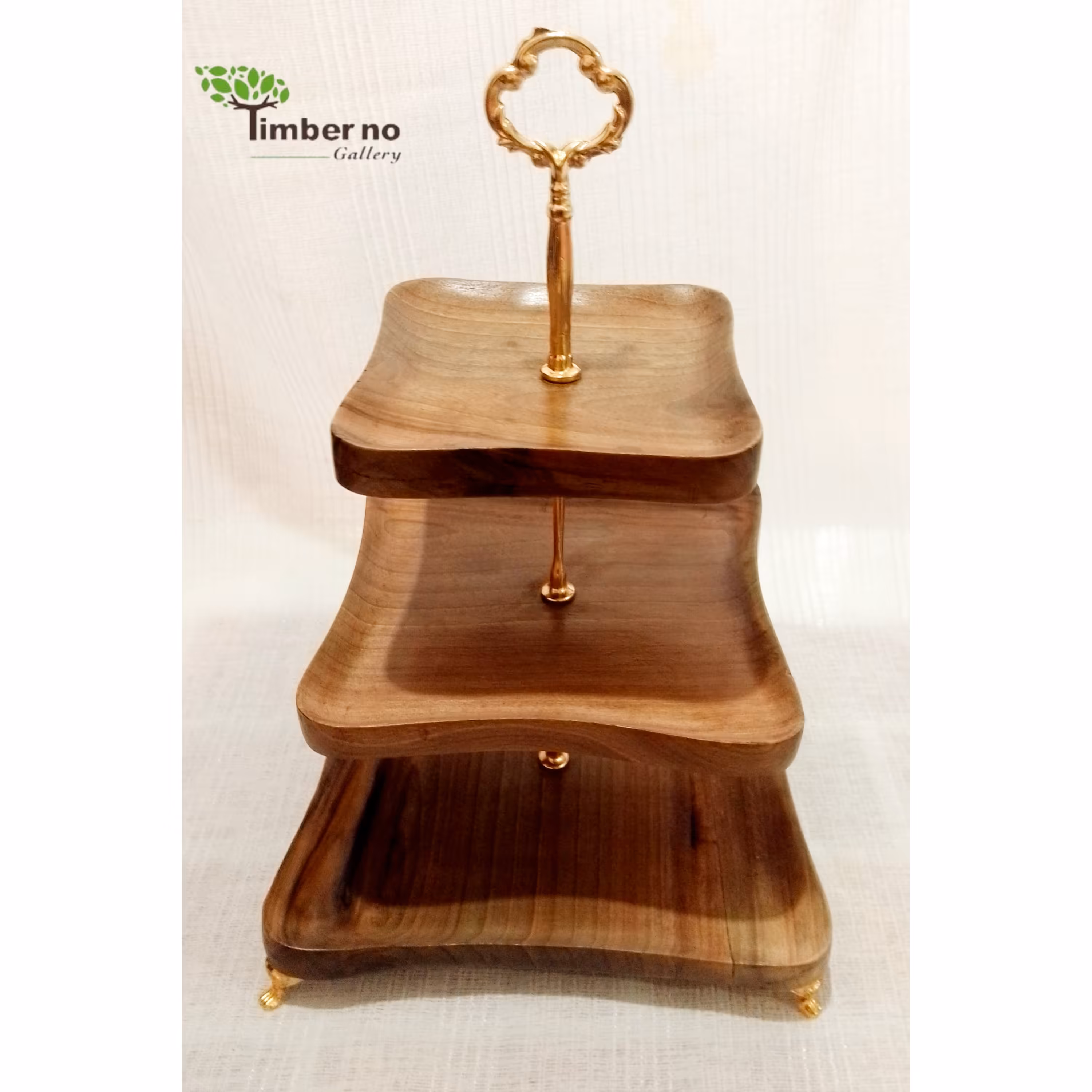 شیرینی خوری سه طبقه چوبی