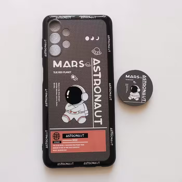 قاب طرحدار پاپ سوکت دار MARS ASTRONAUT گوشی سامسونگ A13 4G