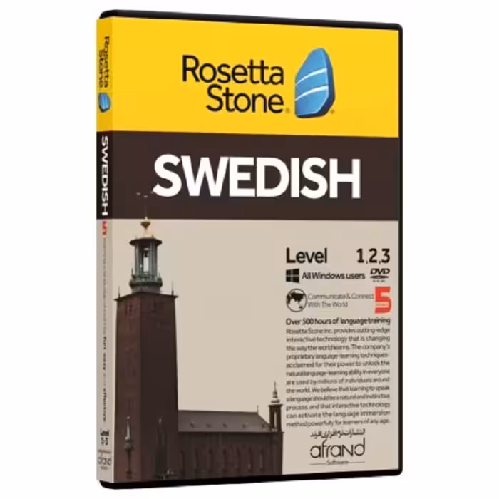 دی وی دی آموزشی سوئدی Rosetta Stone Swedish