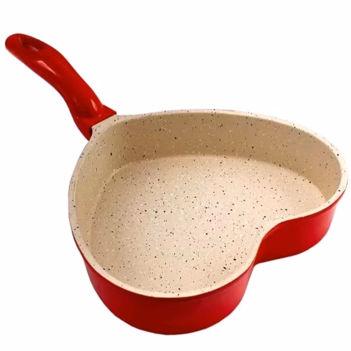تابه گرانیتی عروس مدل قلبی سایز 12