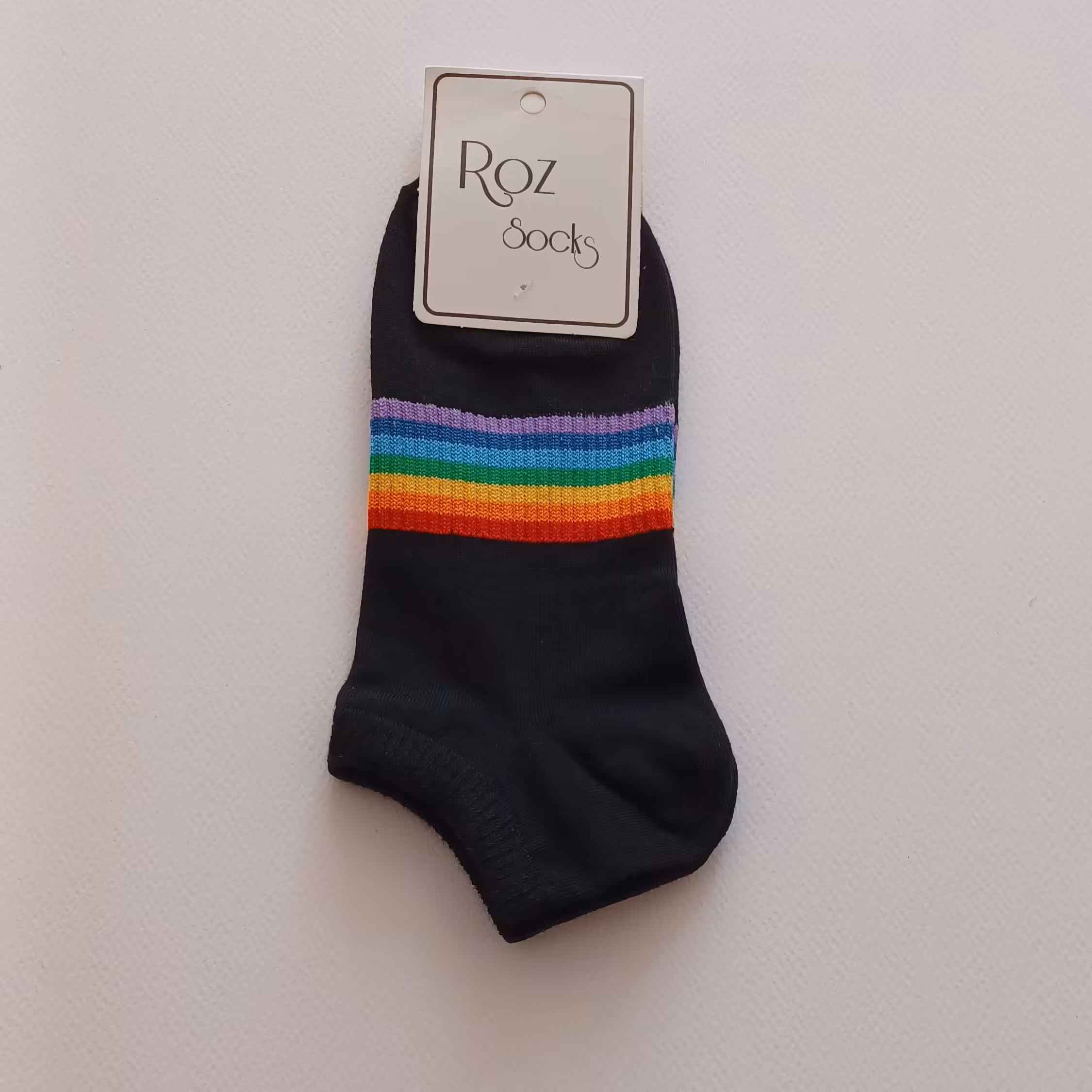 جوراب رنگین کمانی