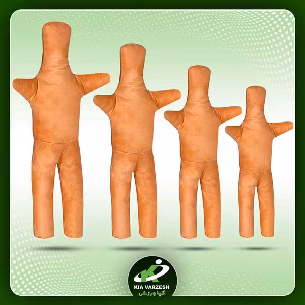 آدمک کشتی پا دار چرم 140 سانتی متری - مشخصات، قیمت و خرید