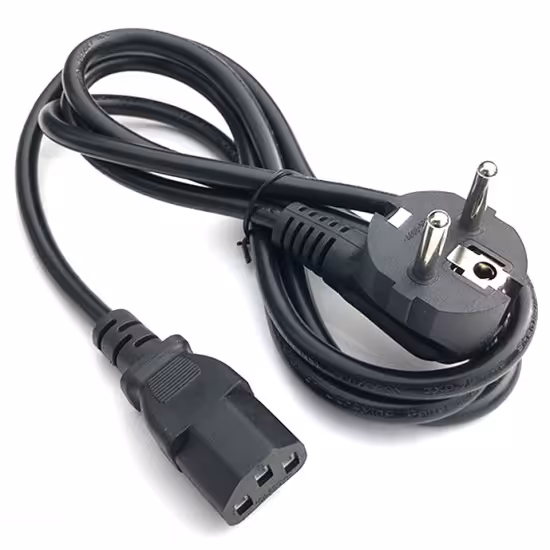 کابل برق کیس (ماینر) ضخیم 3×1.5mm – طول 1.5 مترCable Power 1.5M 3x1.5mm