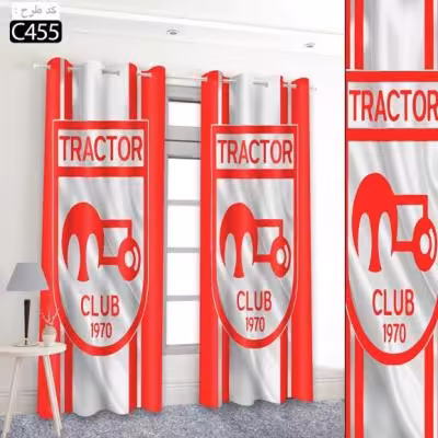 پرده تصویری طرح باشگاه تراکتور