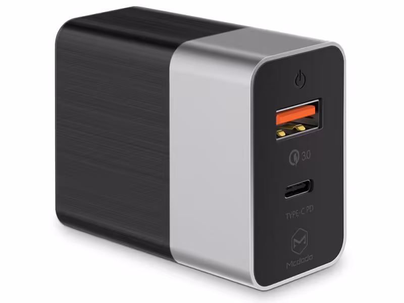 شارژر دیواری سریع دو پورت مک دودو Mcdodo CH-562 PD QC3.0 Charger