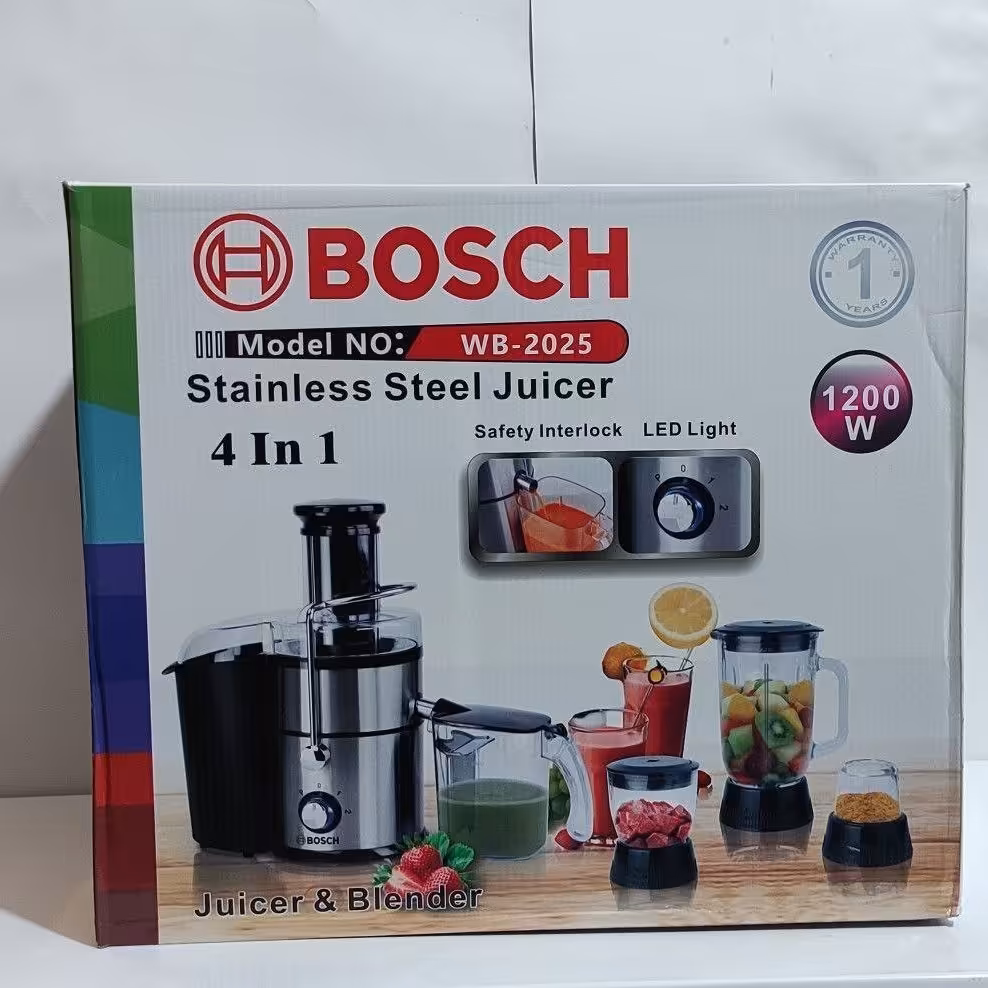 آبمیوه گیر بوش چهار کاره