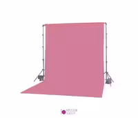 فون پارچه ای صورتی با جای لوله 2*3 متر