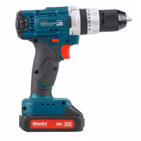 دریل پیچگوشتی چکشی شارژی 20 ولت رونیکس مدل 8620