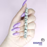 دستبند سنگ جاسپر دالماتیان (دالمیشن)_درجه یک