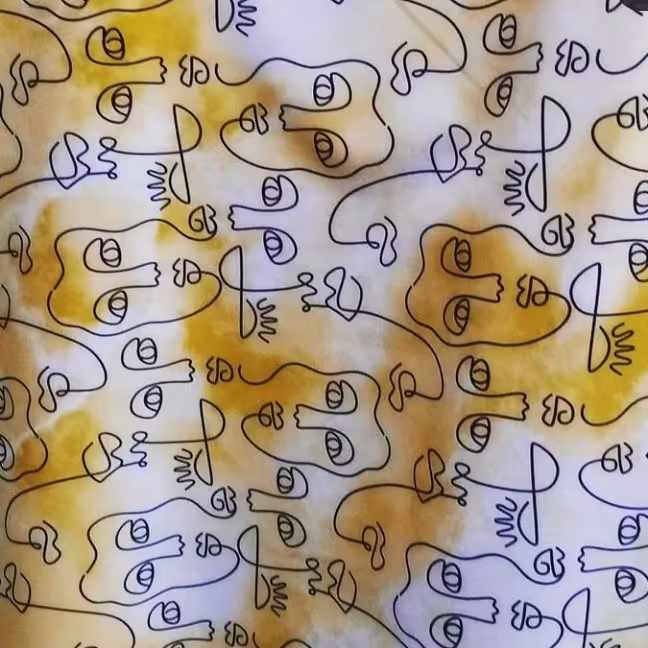 پارچه مازاراتی طرح چهره