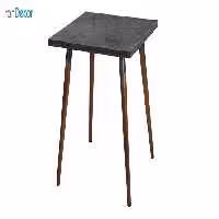 میز مربع پایه چوبی جهانتاب مدل لیپا